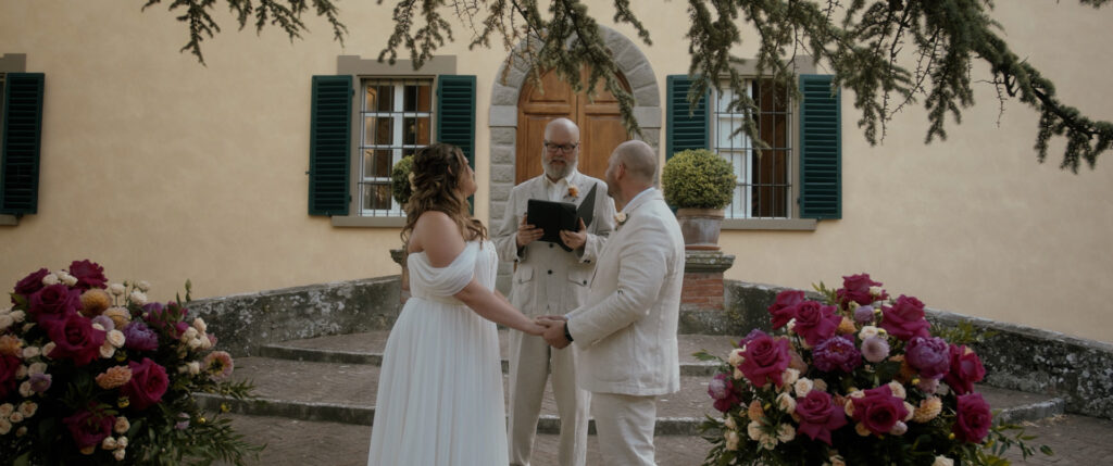 wedding in villa in tuscany