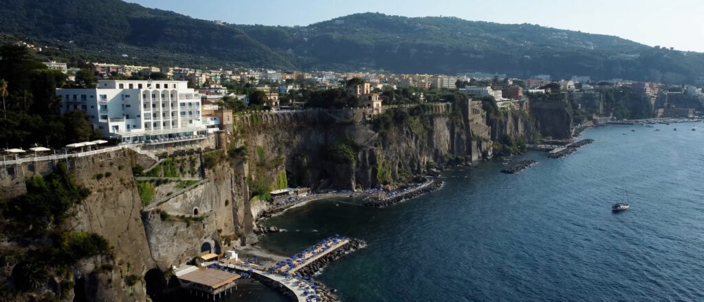 aerial view of sorrento