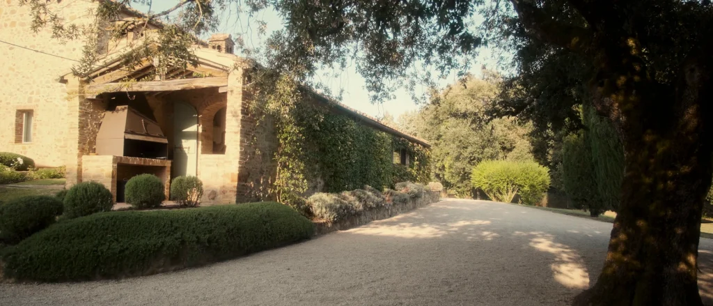 Villa Pordenovo on the outside