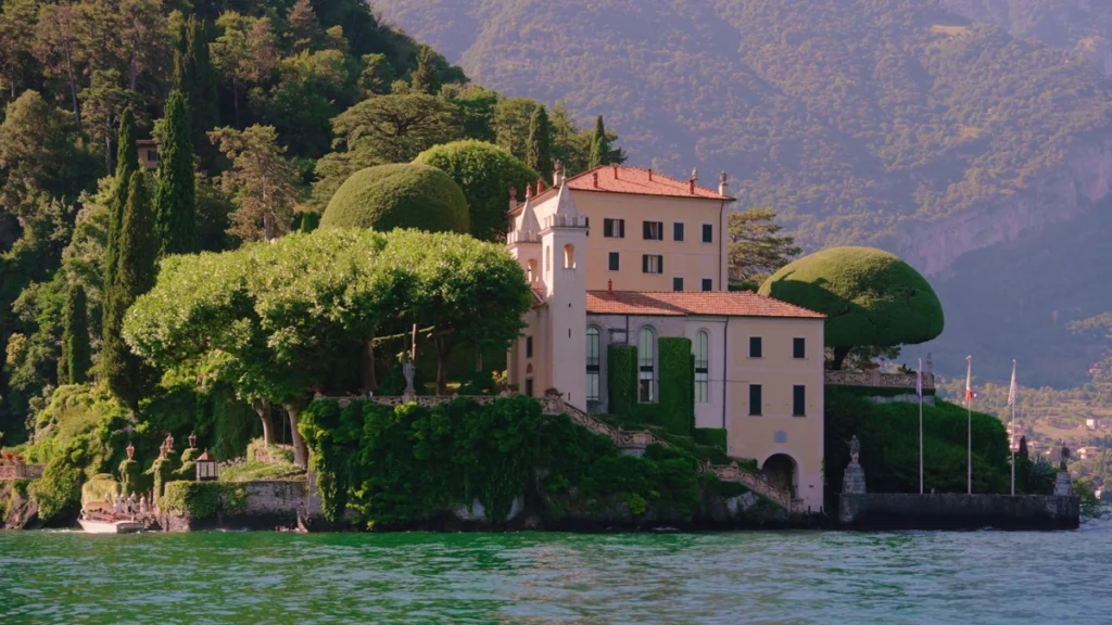 Villa del Balbinello view from water