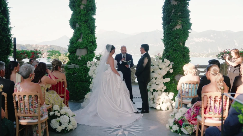 The ceremony on the Lake