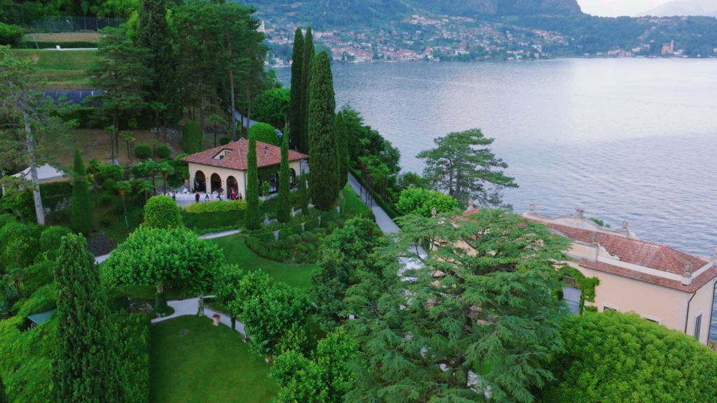 Lake Como view from Villa del Balbianello