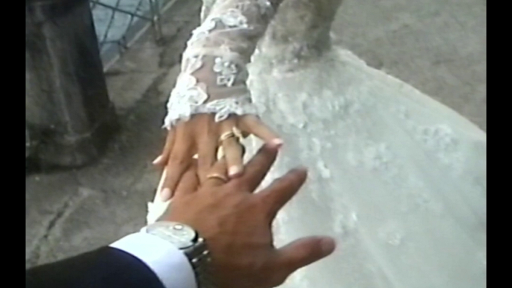 Newlyweds shoot on VHS