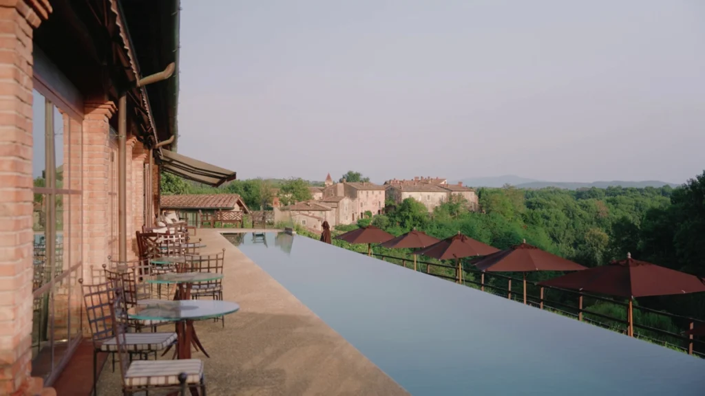 Poolside at Il Borro